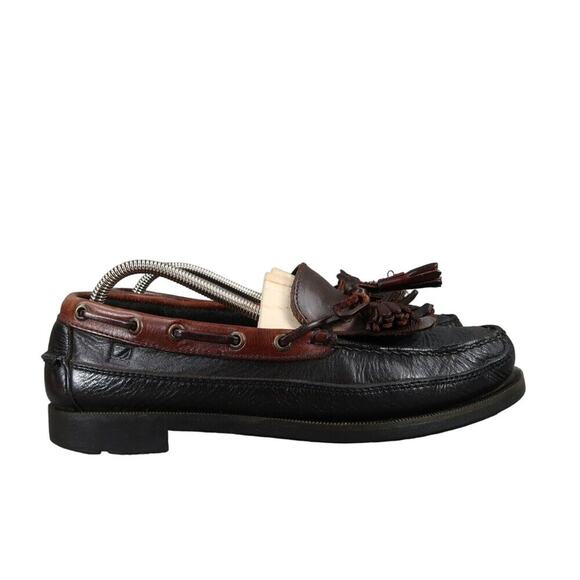 Sperry Shoes Mens 9.5 Tassel Loafer Boat Moc Leather Slip On Top Sider Wetlands main image 7